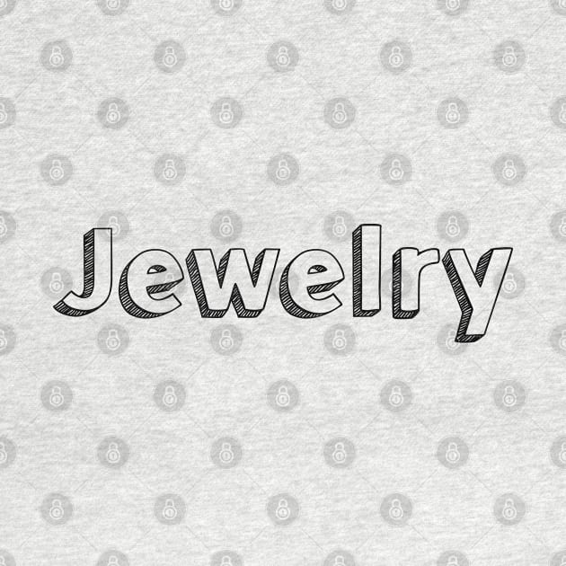 Jewelry // Typography Design by Aqumoet